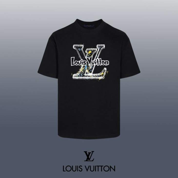Picture of Louis Vuitton T Shirts Short _SKULVXS-Lsxitx377084